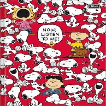CADERNO BROCH UNIV CD 80/96F TOP SNOOPY TILIBRA
