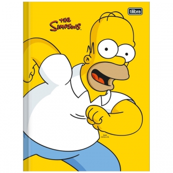 CADERNO BROCH UNIV CD 48F TOP SIMPSONS TILIBRA