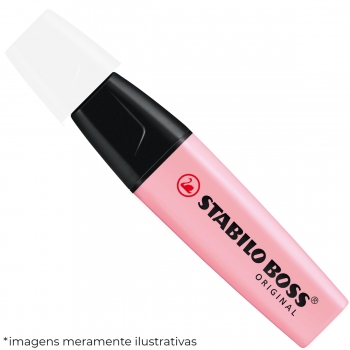 CANETA M.TEXTO ROSA PASTEL 70/129 STABILO BOSS