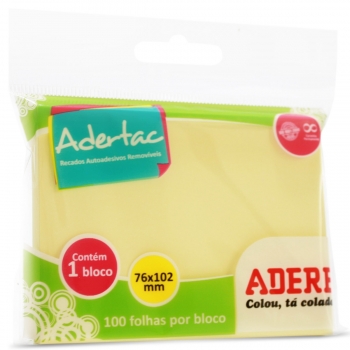 BL.REC.ADES.76X102 ADERTAC 100FLS 200I/S ADERE